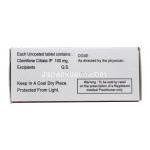 クロフィ100 クロミドジェネリック クロミフェンクエン酸塩 100mg 箱情報